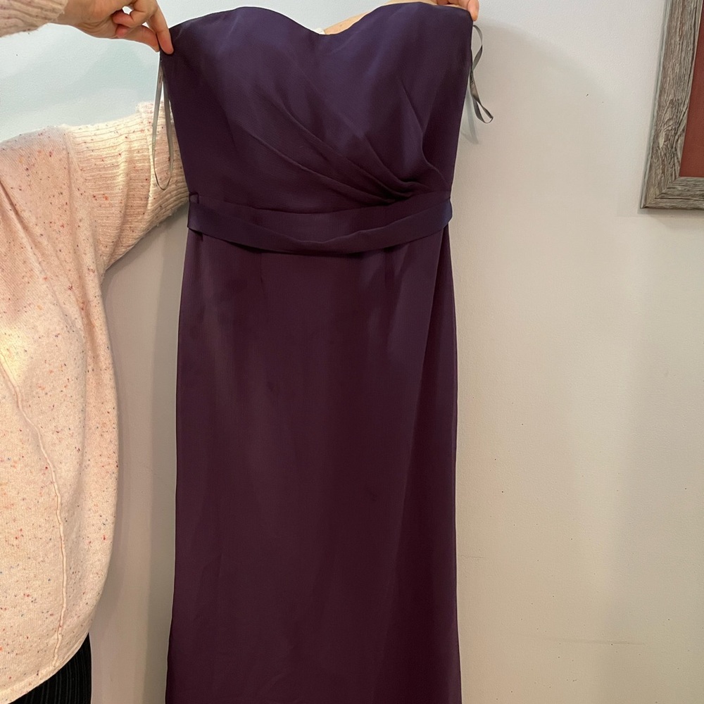 Purple Vera wang dress